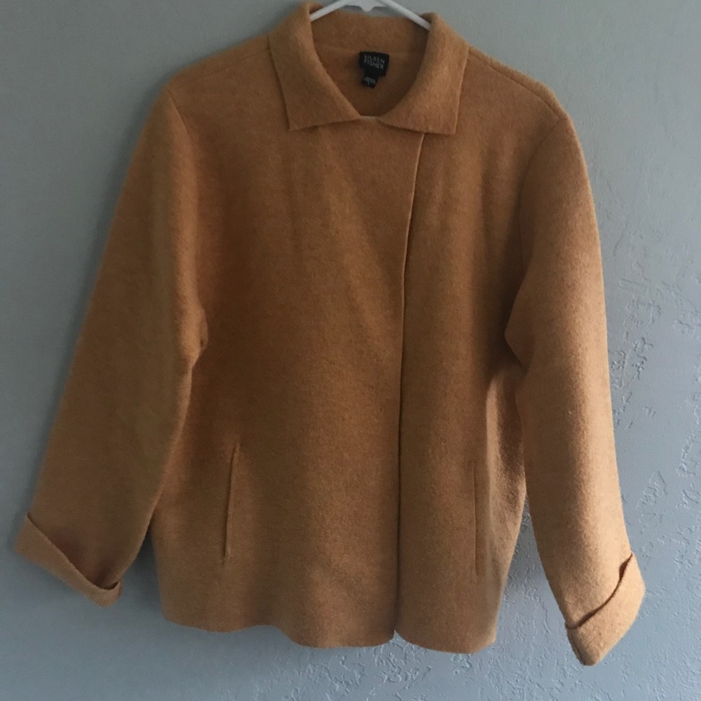 Eileen Fisher Wool Coat - Large